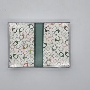 Coach Multicolor Stationery Set